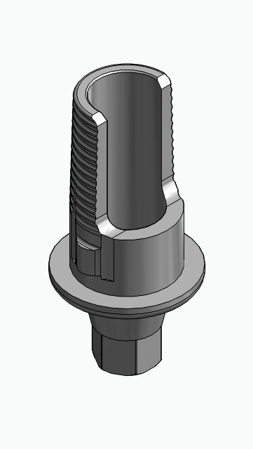 BIONIKA ACTIVAL, Flexi bázis, implant szintű, pozicionált, A-típus – 551.112.307.010