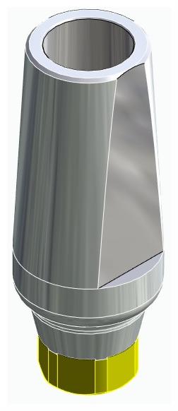 ACTIVAL, Keskeny fej, egyenes, pozicionált