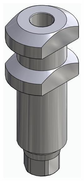 ACTIVAL, Mintavételi fej, nyitott kanálhoz, uniform, pozicionált