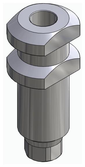 ACTIVAL, Mintavételi fej, nyitott kanálhoz, uniform, pozicionált