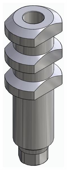 ACTIVAL, Mintavételi fej, nyitott kanálhoz, uniform, pozicionált