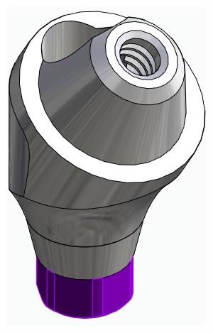 ACTIVAL, Multi-unit fej, ferde, pozicionált, LT2, széles, M1.4, A-típus