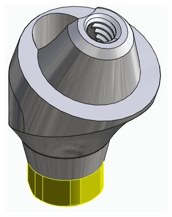 ACTIVAL, Multi-unit fej, ferde, pozicionált, LT2, széles, M1.4, A-típus