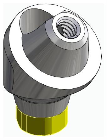 ACTIVAL, Multi-unit fej, ferde, pozicionált, LT2, széles, M1.4, A-típus