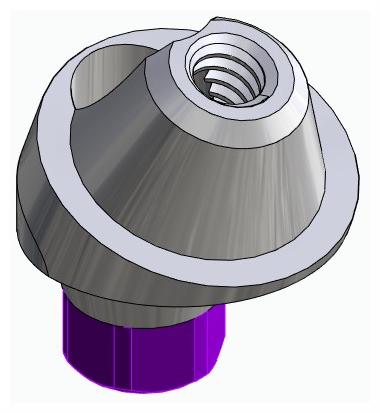 ACTIVAL, Multi-unit fej, ferde, pozicionált, LT2, széles, M1.4, B-típus