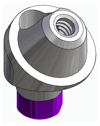 ACTIVAL, Multi-unit fej, ferde, pozicionált, LT2, széles, M1.4, B-típus