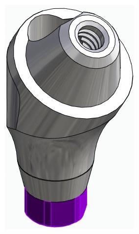 ACTIVAL, Multi-unit fej, ferde, pozicionált, LT2, széles, M1.4, B-típus