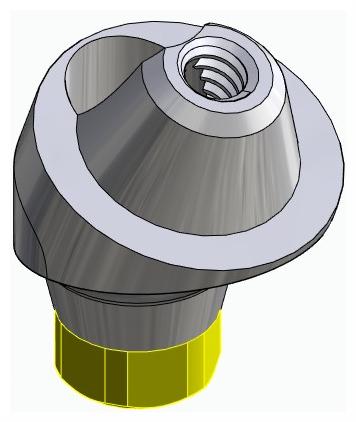 ACTIVAL, Multi-unit fej, ferde, pozicionált, LT2, széles, M1.4, B-típus