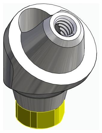 ACTIVAL, Multi-unit fej, ferde, pozicionált, LT2, széles, M1.4, B-típus