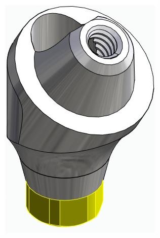 ACTIVAL, Multi-unit fej, ferde, pozicionált, LT2, széles, M1.4, B-típus
