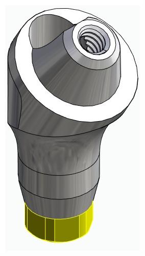 ACTIVAL, Multi-unit fej, ferde, pozicionált, LT2, széles, M1.4, B-típus