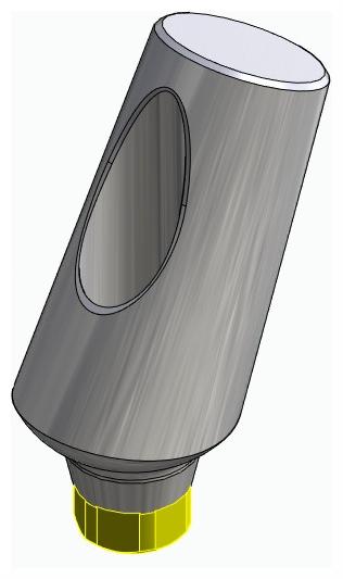 ACTIVAL, Univerzális fej, ferde, pozicionált, B-típus