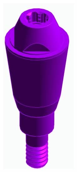 BONELIT, Multi-unit fej, egyenes, becsavarható, széles