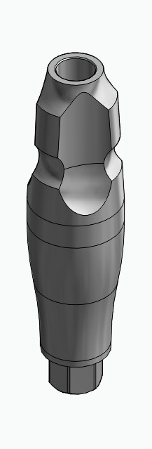BIONIKA LG, Mintavételi fej, zárt kanálhoz, uniform, pozicionált – 558.381.030.140