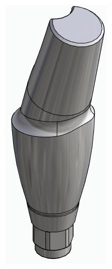 HICON, Anatómiai fej, ferde, 15°, pozicionált, B-típus