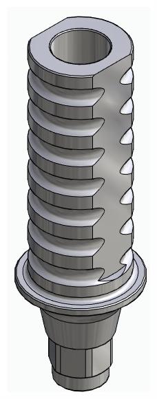 HICON, Ideiglenes fej, implant szintű, pozicionált