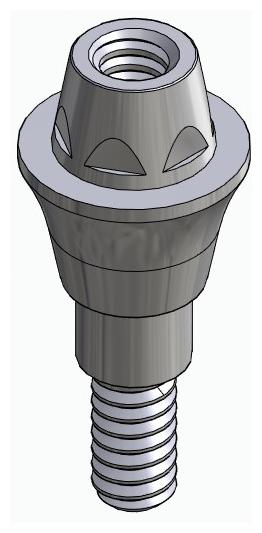 HICON, Multi-unit fej, egyenes, becsavarható, LT2.7, keskeny, M1.6
