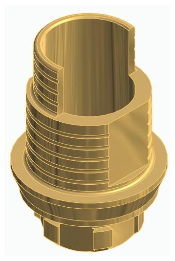 BIONIKA NO, Flexi bázis, implant szintű, pozicionált, A-típus