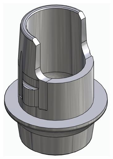 BIONIKA DT2, Flexi bázis, implant szintű, nem pozicionált