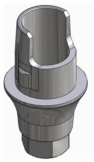 BIONIKA MG, Flexi bázis, implant szintű, pozicionált, A-típus