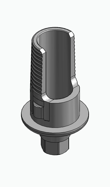 BIONIKA DENTUM, Flexi bázis, implant szintű, pozicionált, A-típus – 615.112.307.010