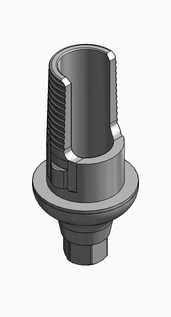 BIONIKA DENTUM, Flexi bázis, implant szintű, pozicionált, A-típus – 615.112.308.020