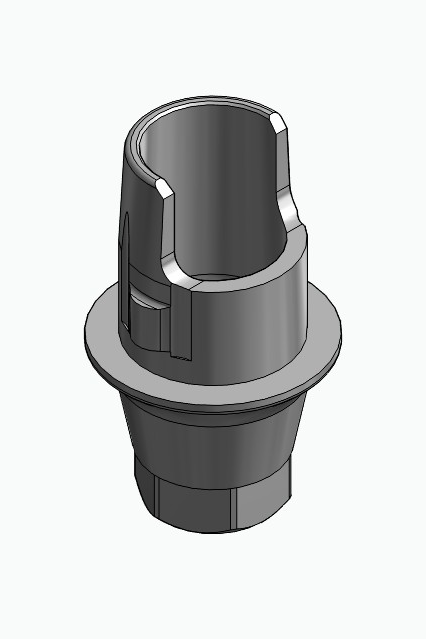 BIONIKA DENTUM, Flexi bázis, implant szintű, pozicionált, A-típus – 615.112.455.010