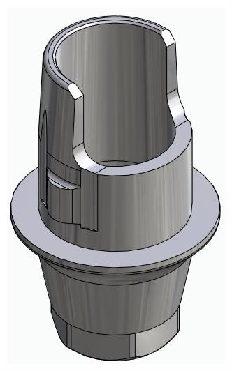 BIONIKA DENTUM, Flexi bázis, implant szintű, pozicionált, A-típus
