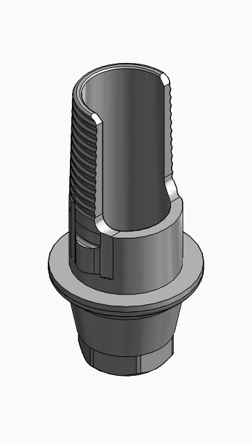 BIONIKA DENTUM, Flexi bázis, implant szintű, pozicionált, A-típus – 615.112.457.010