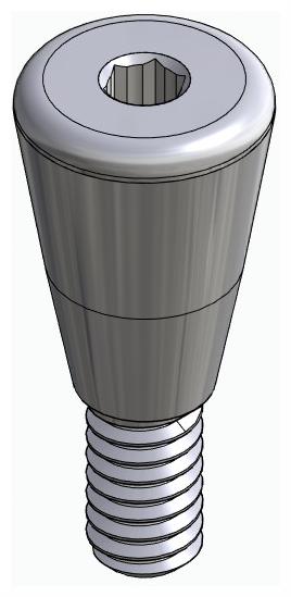 DENTUM, Ínyformázó fej, kúpos