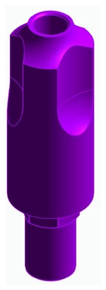 BIOSS, Mintavételi fej, zárt kanálhoz, uniform, pozicionált