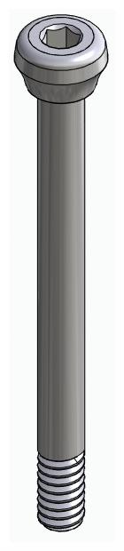 BIOSS, Mintavételi fejcsavar, zárt kanálhoz, rövid