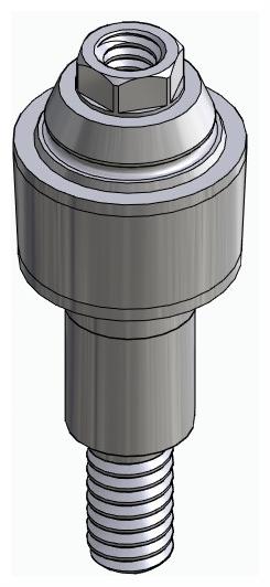 BIOSS, Multi-unit fej, egyenes, becsavarható, LT2.7, keskeny, M1.6