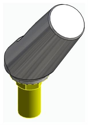 BIOSS, Univerzális fej, ferde, pozicionált, B-típus