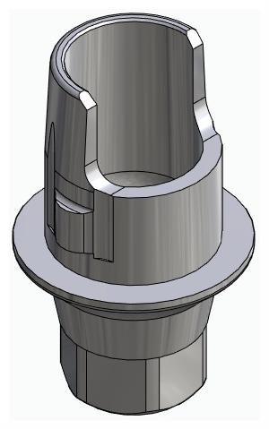 BIONIKA IMPLIE, Flexi bázis, implant szintű, pozicionált, A-típus