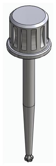 BIONIKA, Fejcsavarkulcs, gömbvégű, kézi, bordás