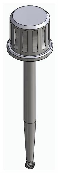 BIONIKA, Fejcsavarkulcs, gömbvégű, kézi, bordás