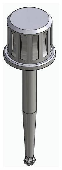 BIONIKA, Fejcsavarkulcs, gömbvégű, kézi, bordás
