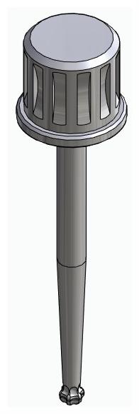 BIONIKA, Fejcsavarkulcs, gömbvégű, kézi, bordás