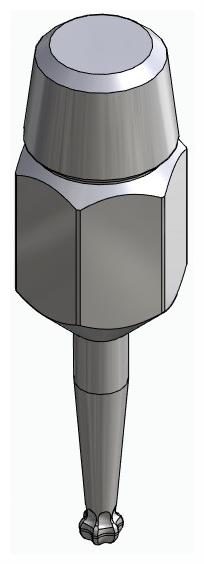 BIONIKA, Fejcsavarkulcs, gömbvégű, kézi, Bionika