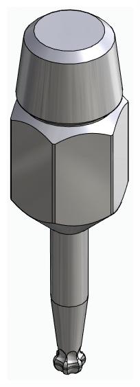 BIONIKA, Fejcsavarkulcs, gömbvégű, kézi, Bionika