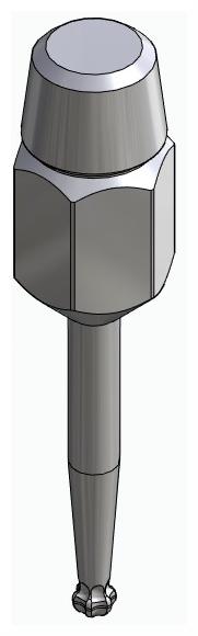 BIONIKA, Fejcsavarkulcs, gömbvégű, kézi, Bionika