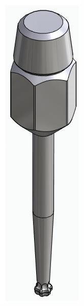 BIONIKA, Fejcsavarkulcs, gömbvégű, kézi, Bionika