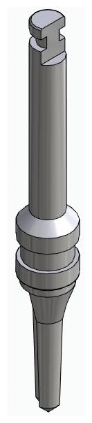 BIONIKA, Fészekkalibráló fúró, kétélű - Ø 2.5 mm