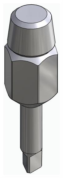 BIONIKA, Lokátorfej kulcs, kézi