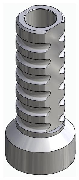 BIONIKA, Ideiglenes fej, multi-unit szintű, nem pozicionált, LT2.7, keskeny, M1.6