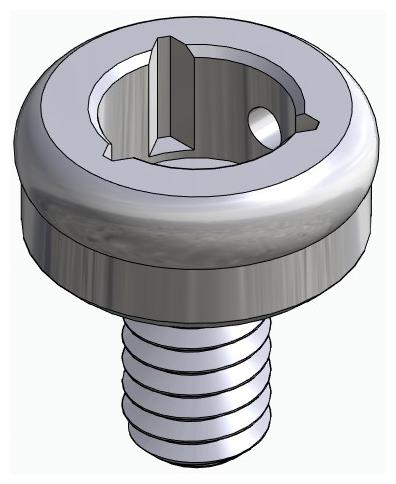 BIONIKA, Lokátor fej, multi-unit szintű, becsavarható