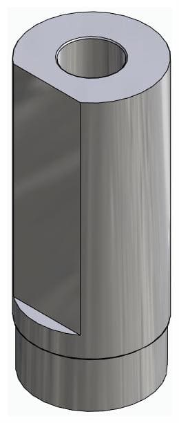 BIONIKA, Scanbody, átmenőcsavaros, multi-unit szintű, nem pozicionált, LT2, széles, M1.4