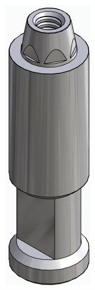 BIONIKA, Technikai implantátum, multi-unit fejhez, LT2.7, keskeny, M1.6