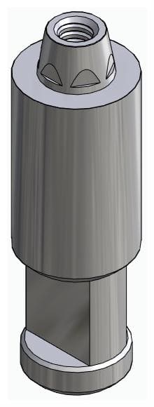 BIONIKA, Technikai implantátum, multi-unit fejhez, LT2.7, keskeny, M1.6